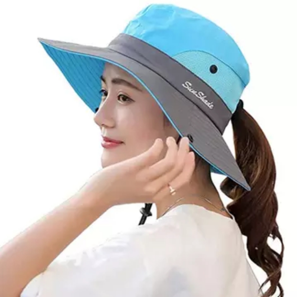 Womens Best Sellers UV Sun Hat Blue